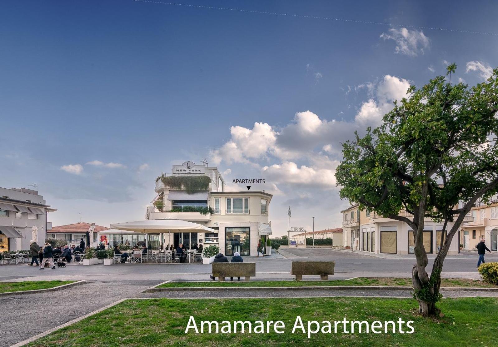 Amamare Apartments فياريجيو المظهر الخارجي الصورة